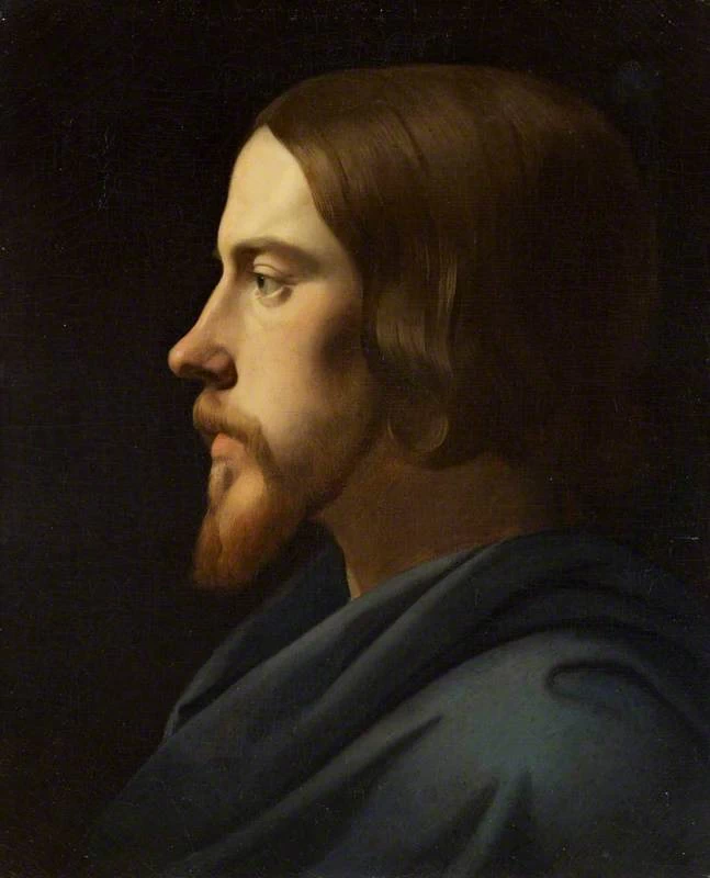 Lla Testa di Cristo per La Madeleine (Ritratto di Eugène Buttura) - National Galleries Scotland, Edimburgo